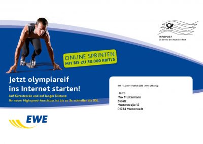 Entwicklung und Steuerung von Direktmarketing Maßnahmen für EWE Tel