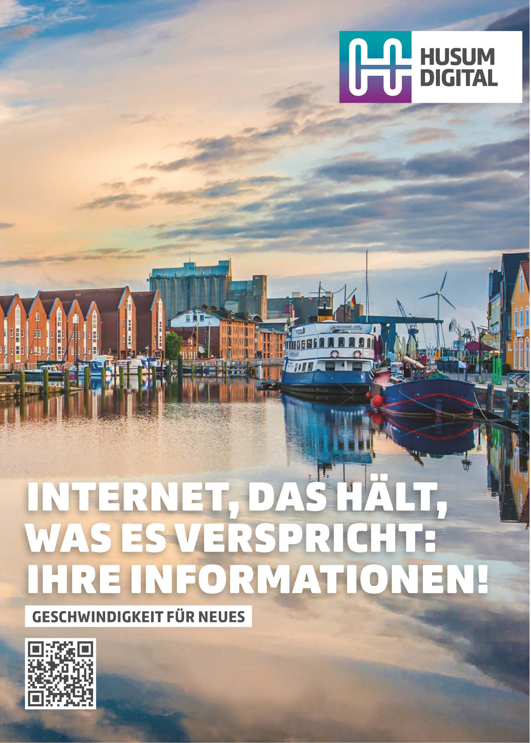 Titelbild der digitalen Broschüre von Husum Digital