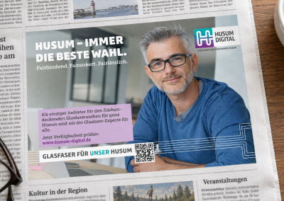 Beratung zur Implementierung einer neuen Unternehmenssparte für Stadtwerke Husum